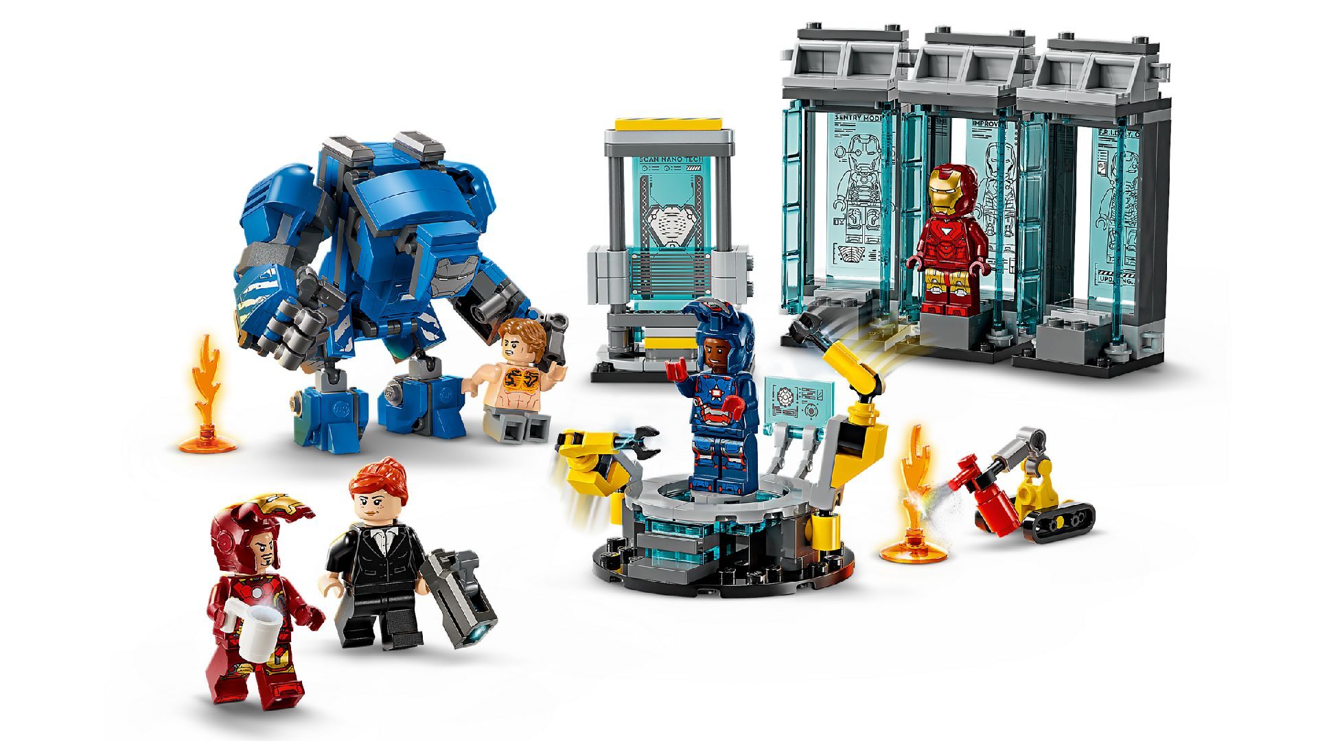 LEGO® Iron Man's Laboratory: Hall of Armor