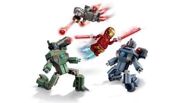 LEGO® Iron Man & War Machine vs. Hammer Drones