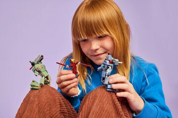 LEGO® Iron Man & War Machine vs. Hammer Drones