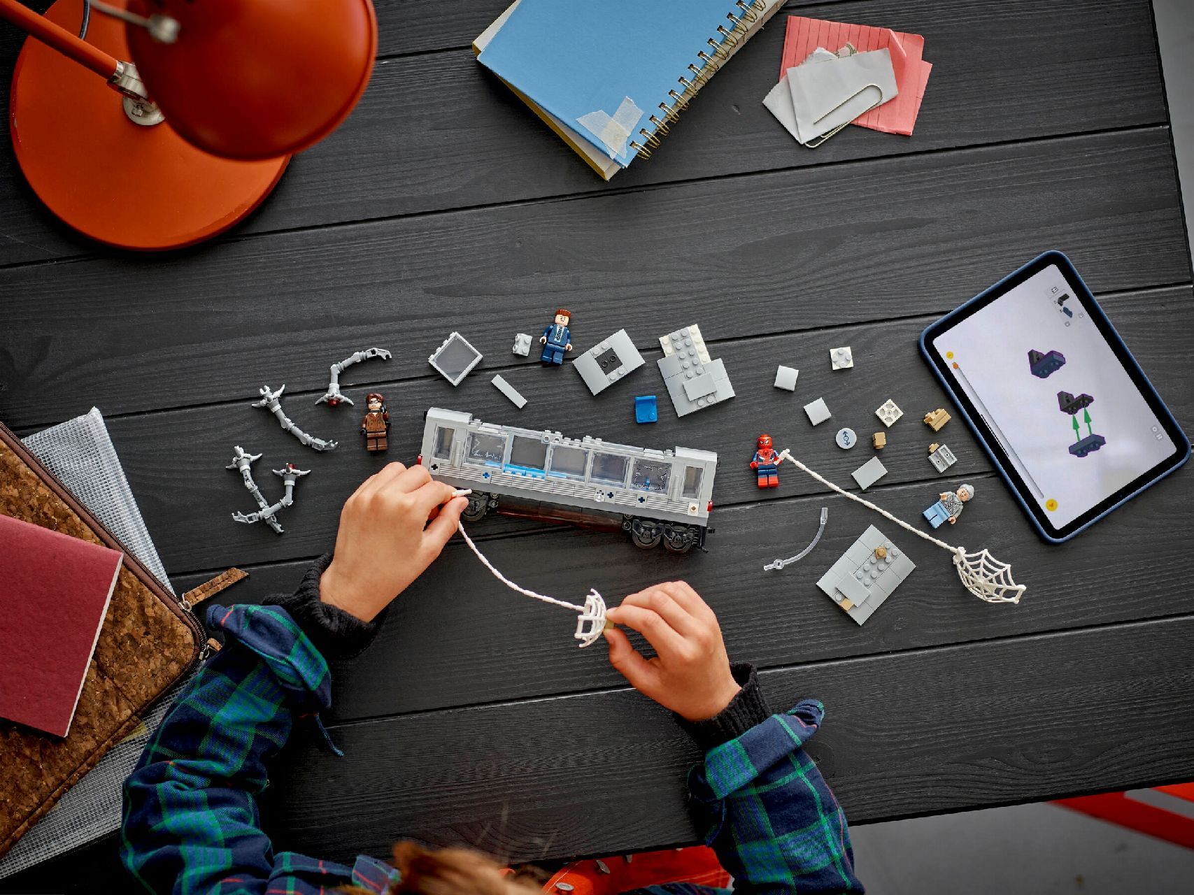 LEGO® Spider-Man vs. Doc Ock Subway Train Scene