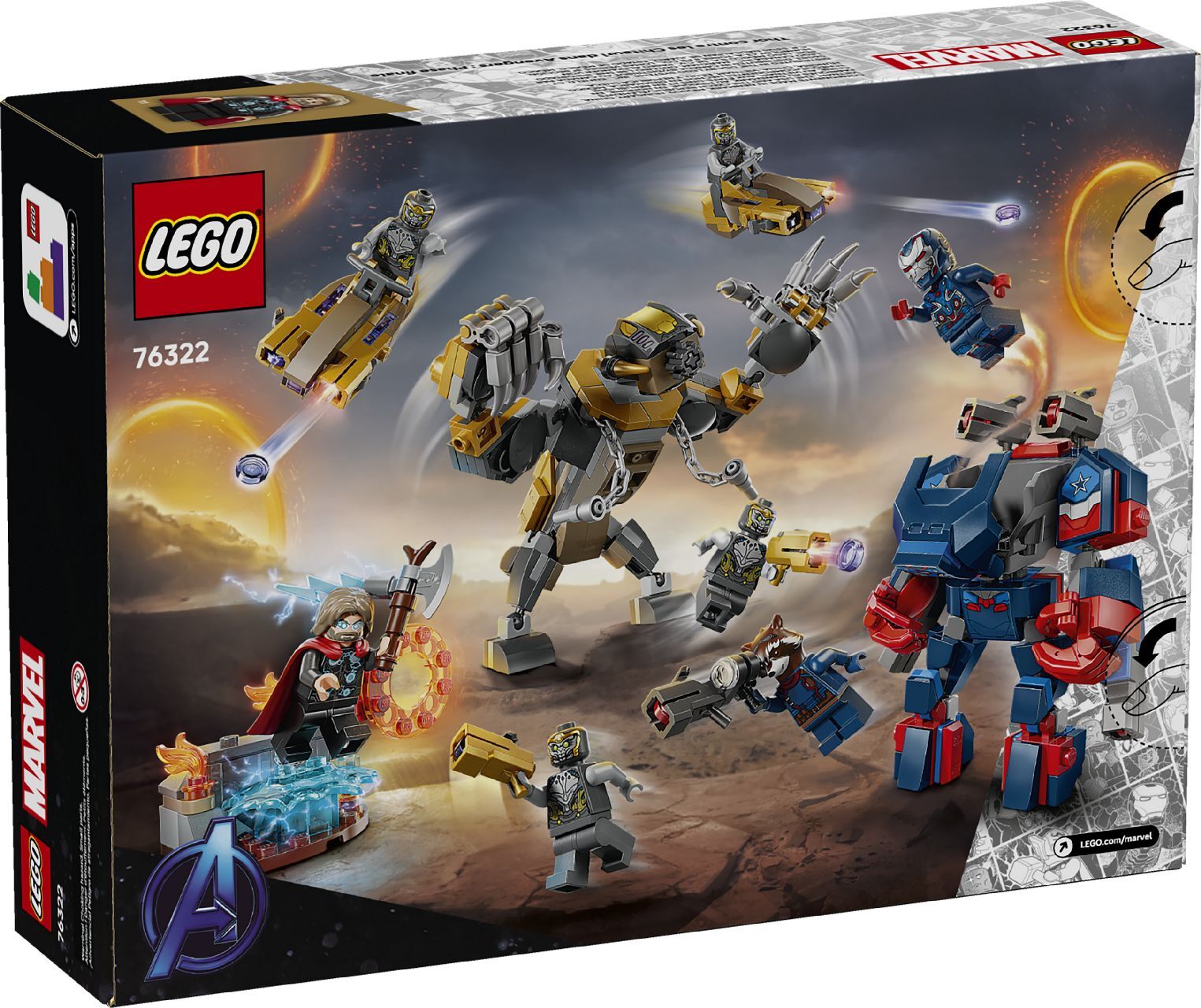 LEGO® Avengers: Endgame Thor vs. Chitauri
