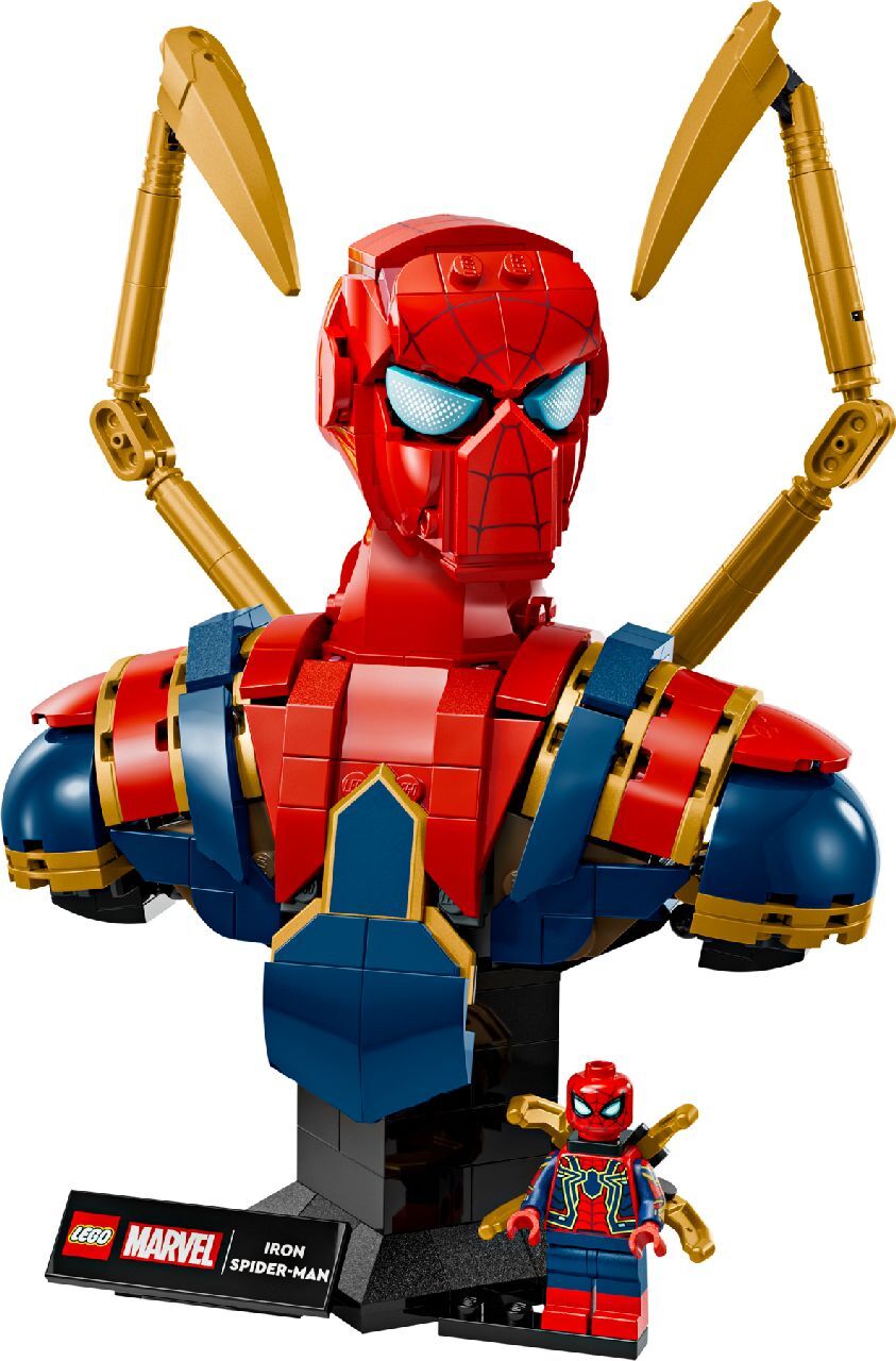 LEGO® Iron Spider-Man Bust