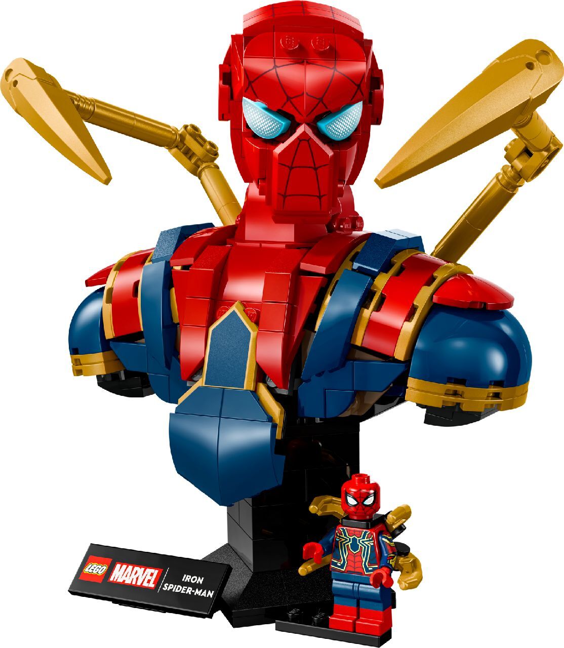 LEGO® Iron Spider-Man Bust