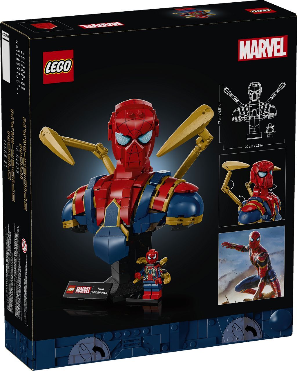 LEGO® Iron Spider-Man Bust