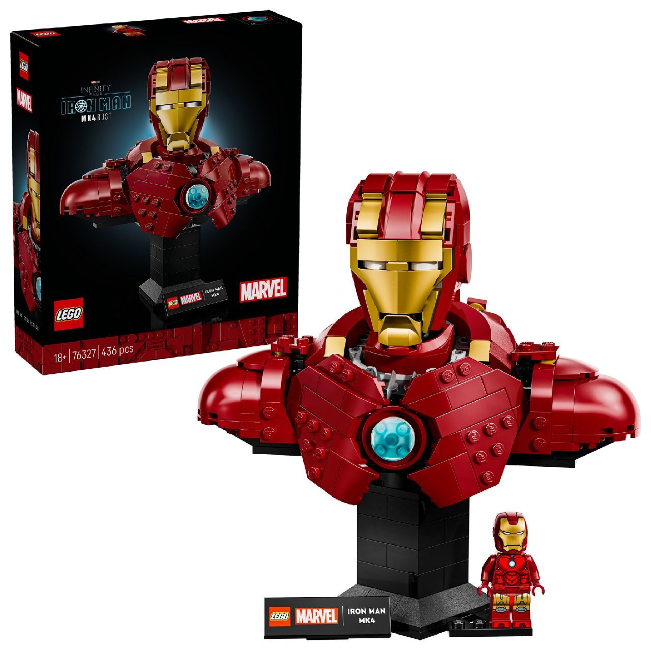 LEGO® Iron Man MK4 Bust