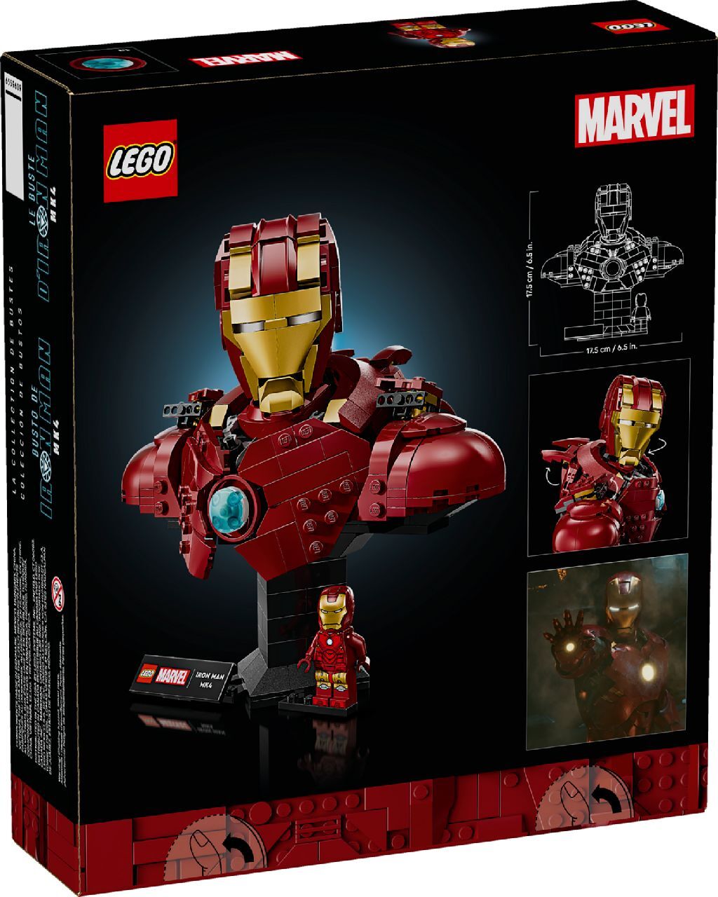 LEGO® Iron Man MK4 Bust