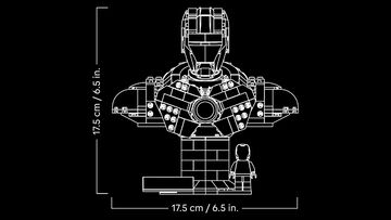 LEGO® Iron Man MK4 Bust