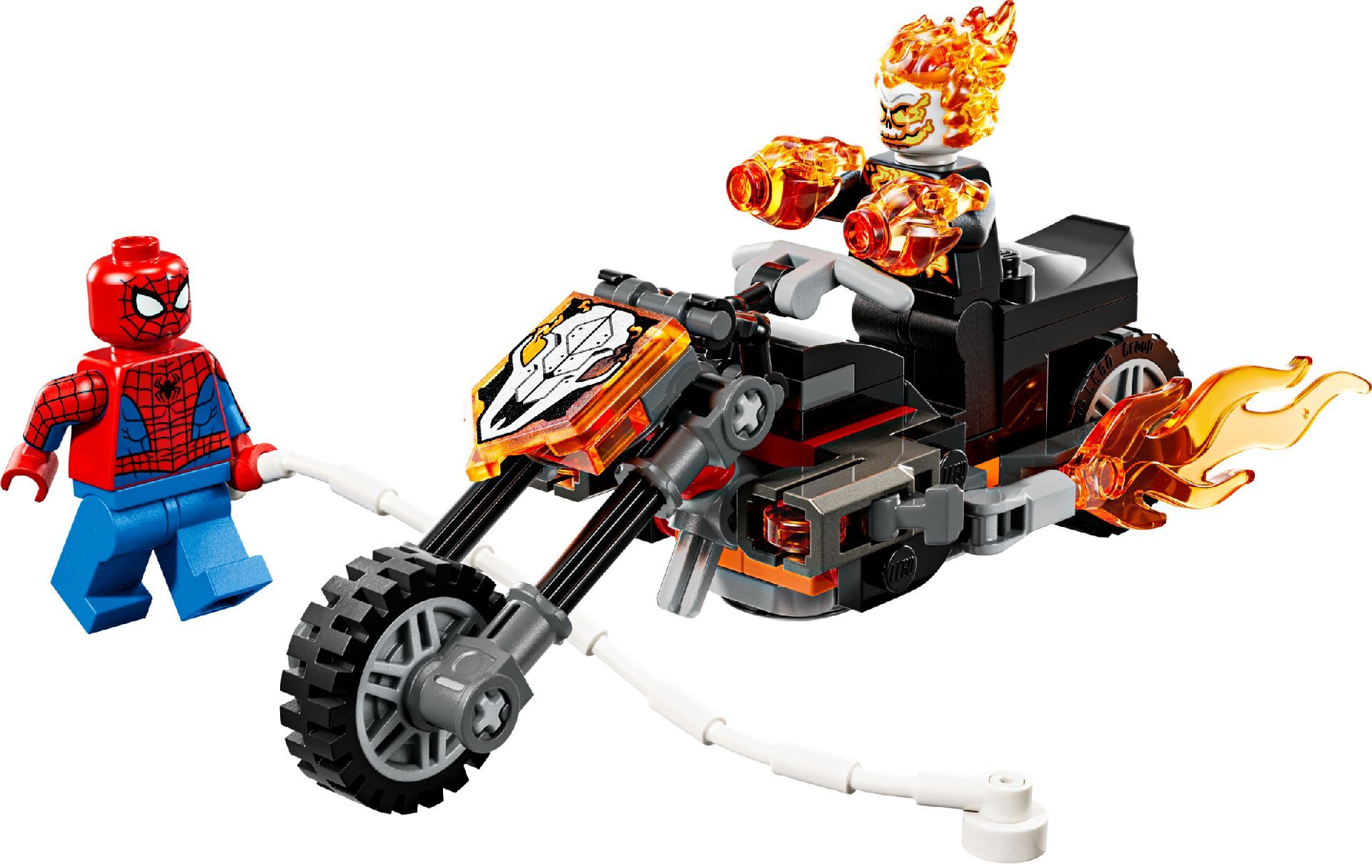 LEGO® Spider-Man vs. Ghost Rider Motorcycle