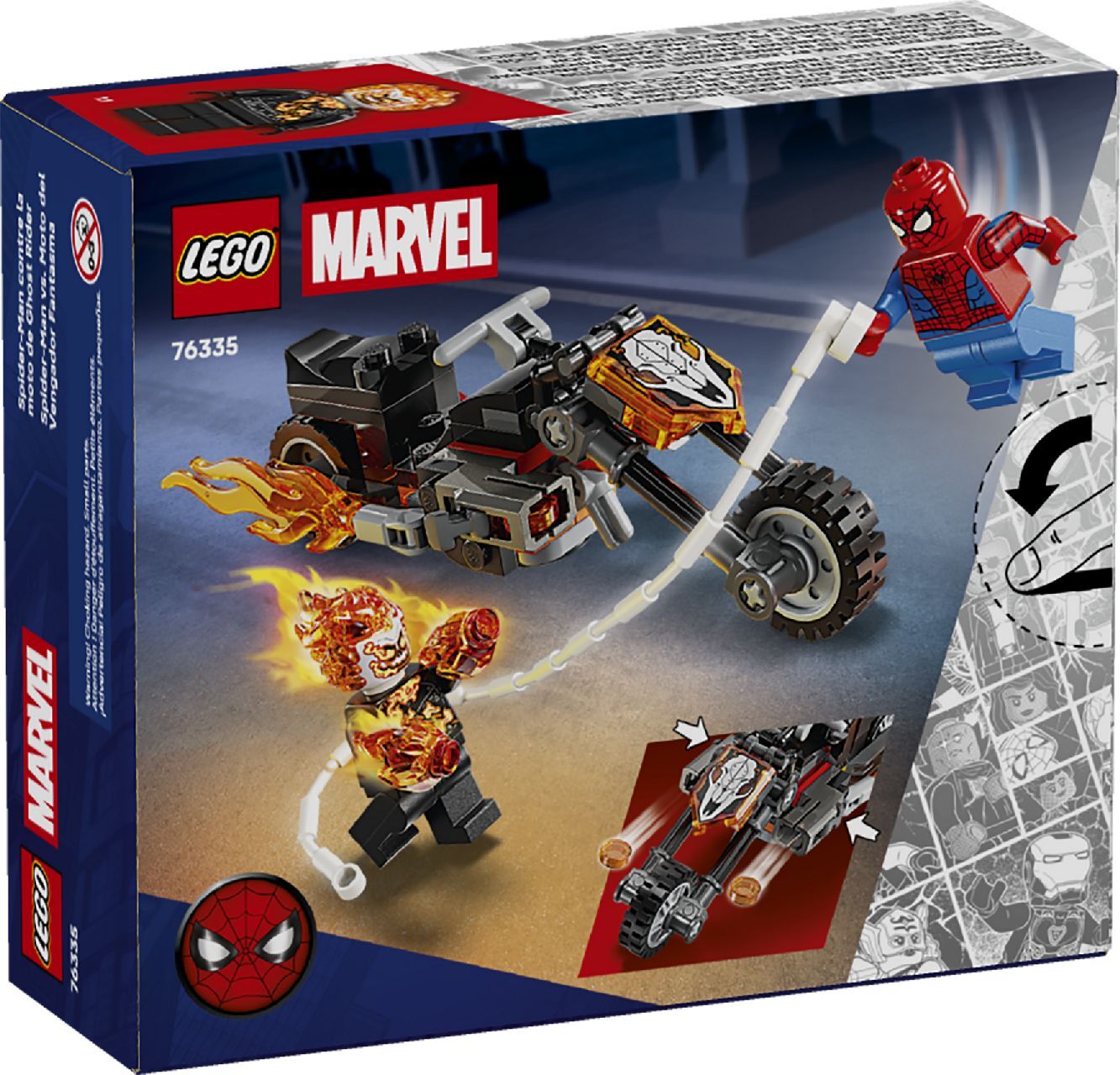 LEGO® Spider-Man vs. Ghost Rider Motorcycle