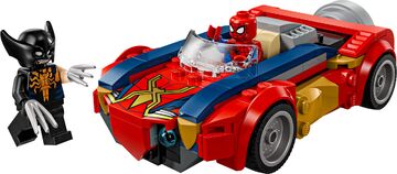 LEGO® Spider-Man Car vs. Venomized Wolverine