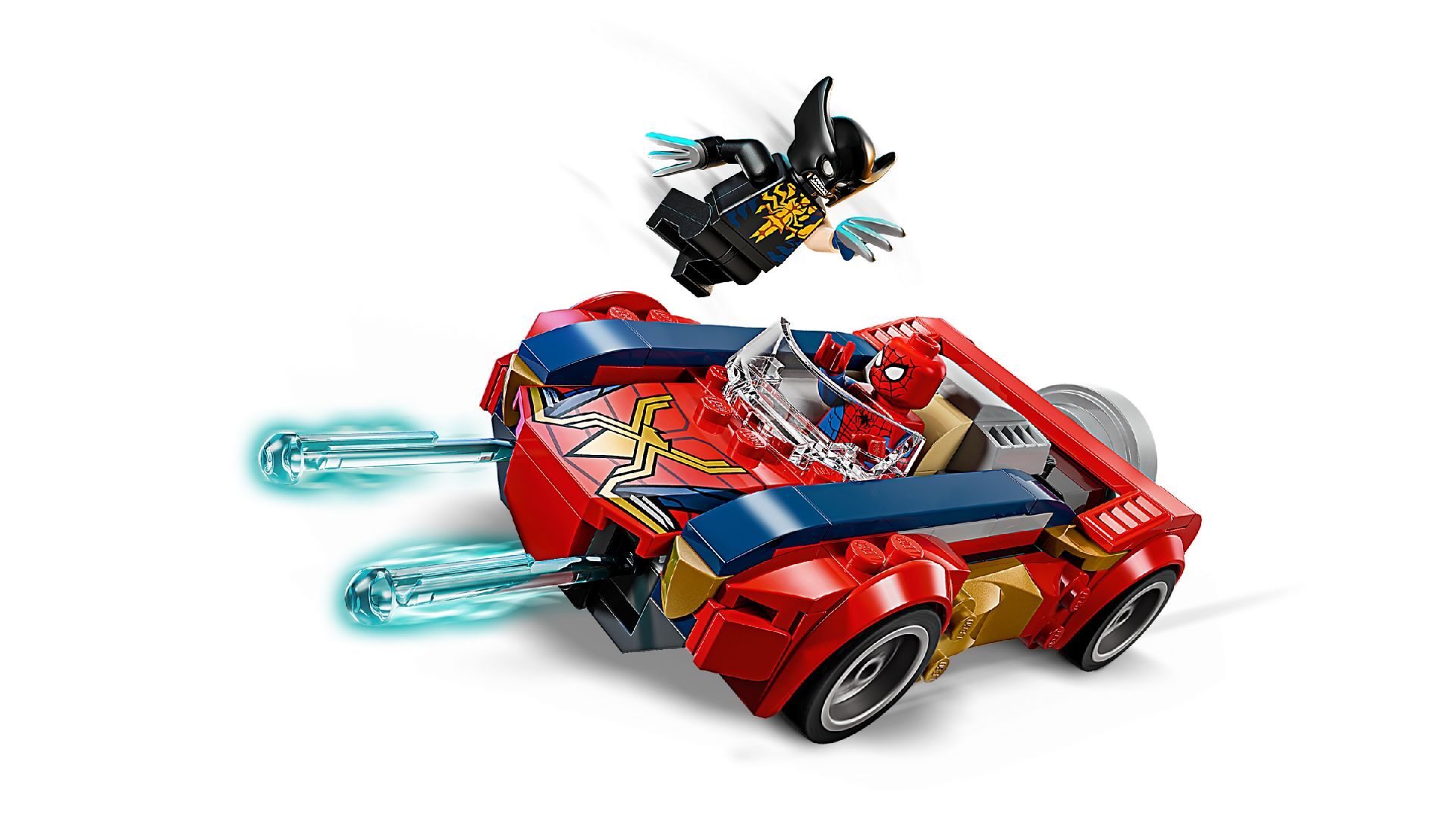 LEGO® Spider-Man Car vs. Venomized Wolverine