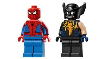 LEGO® Spider-Man Car vs. Venomized Wolverine