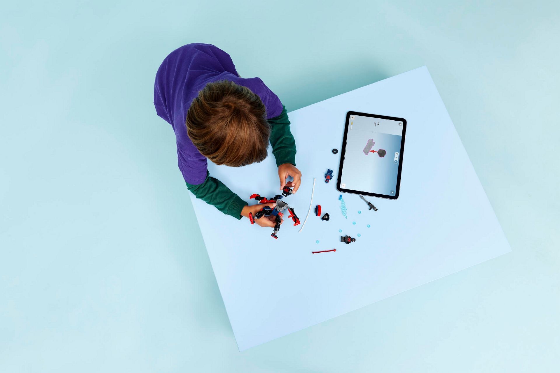 LEGO® Miles Morales Mech vs. Spider-Man 2099