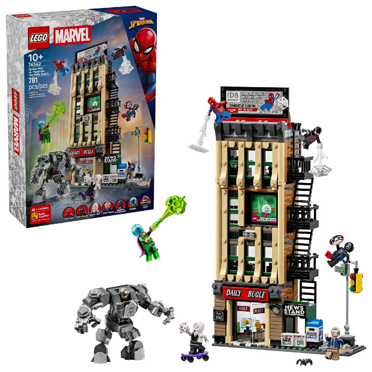 LEGO® Spider-Man vs. Mysterio: The Daily Bugle