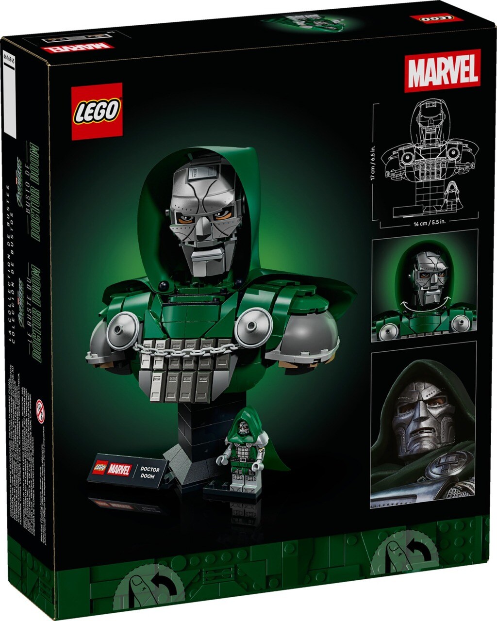 LEGO® Doctor Doom Bust