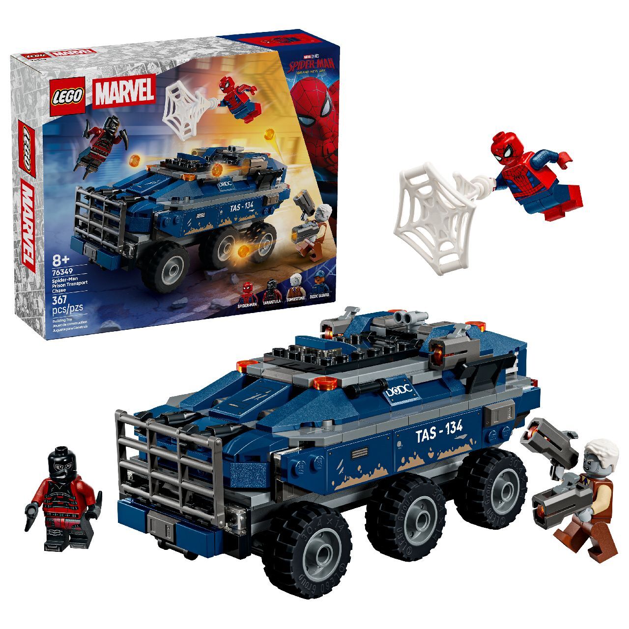 LEGO® Spider-Man Prison Transport Chase