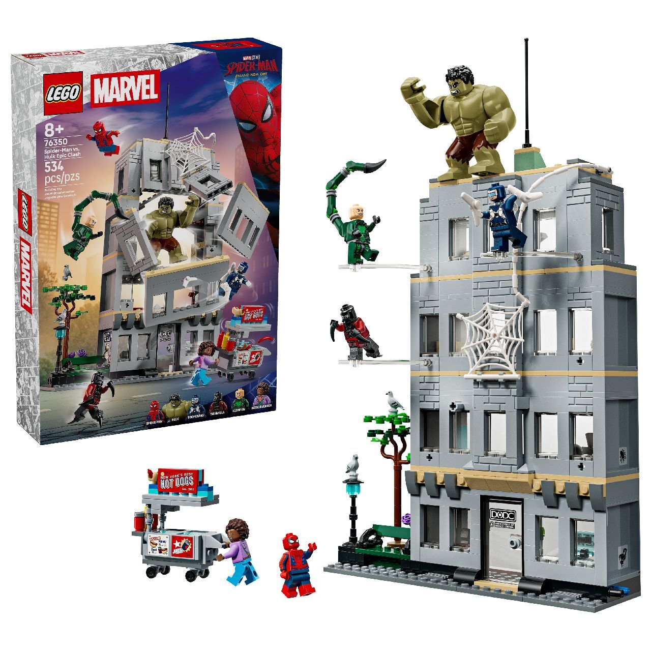 LEGO® Spider-Man vs. Hulk Epic Clash