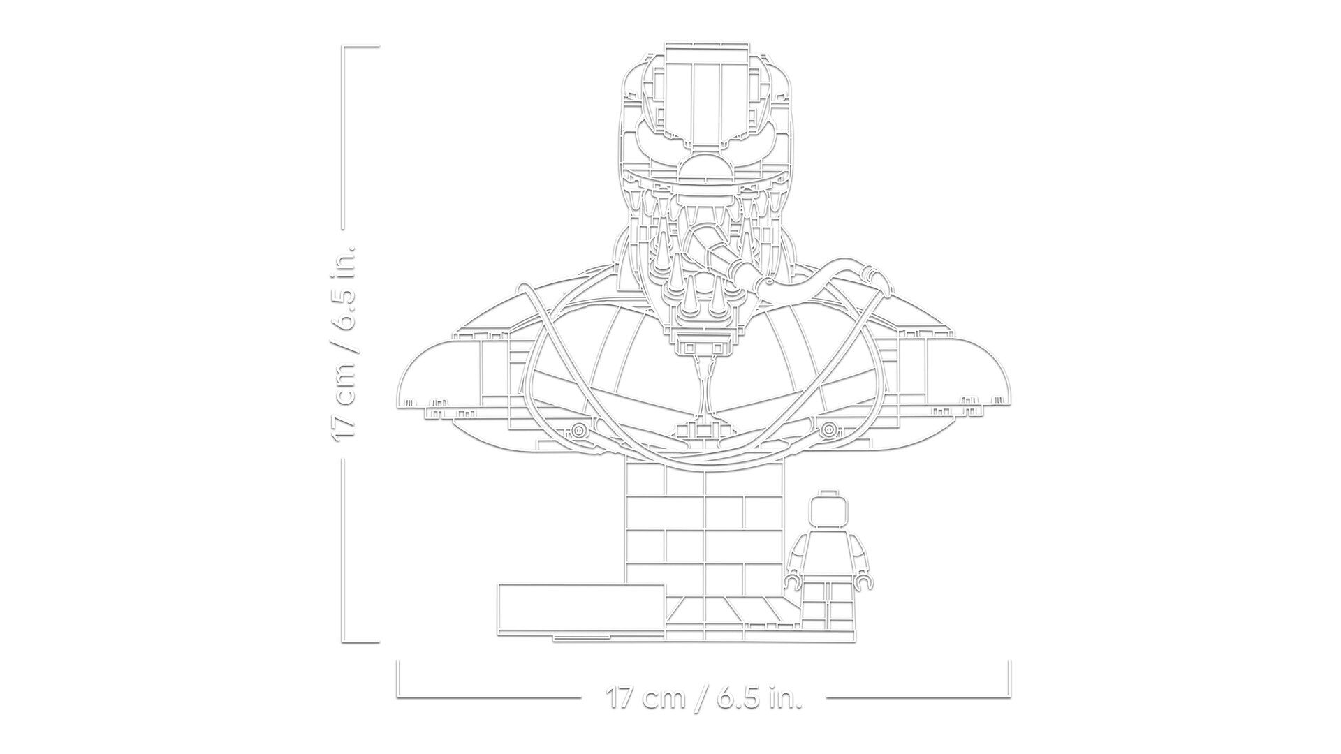 LEGO® Venom Bust