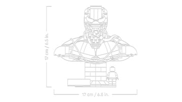 LEGO® Venom Bust