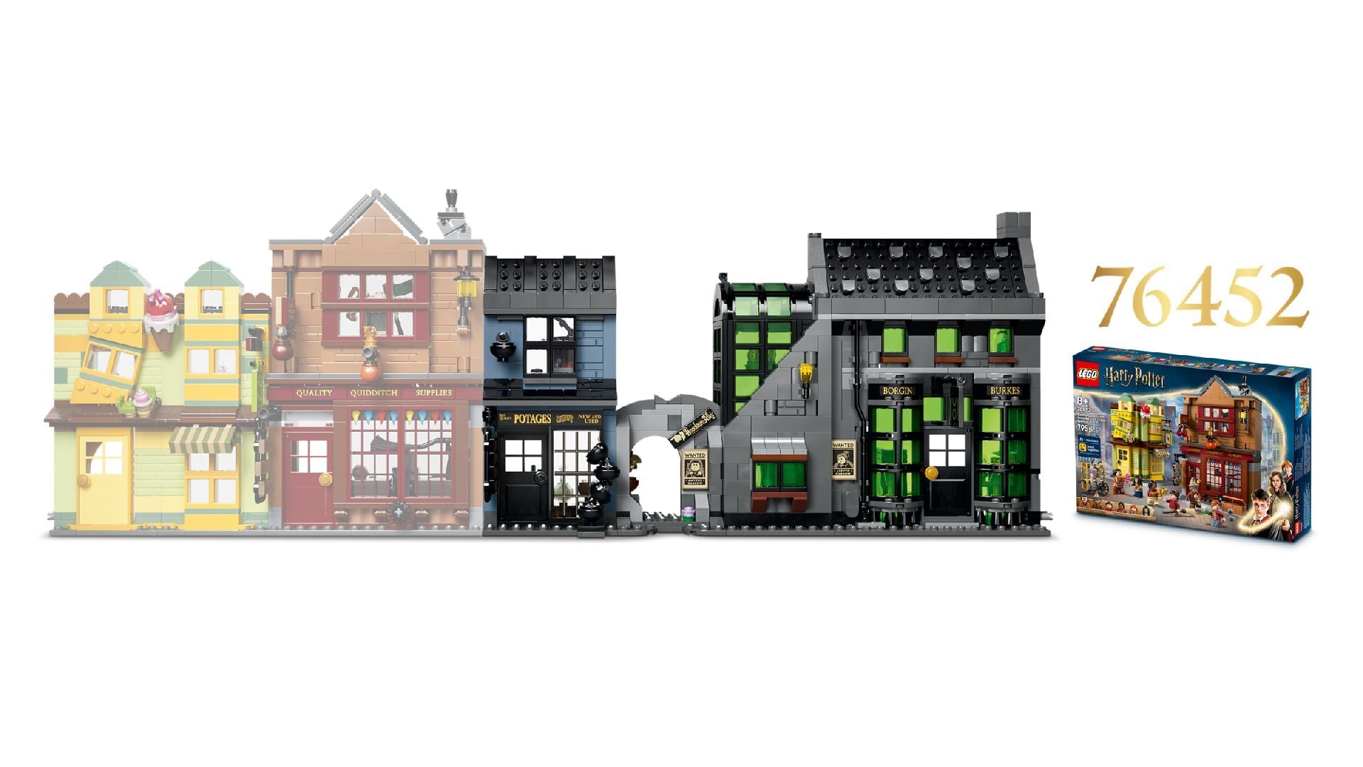 LEGO® Knockturn Alley™ Wizarding Shops