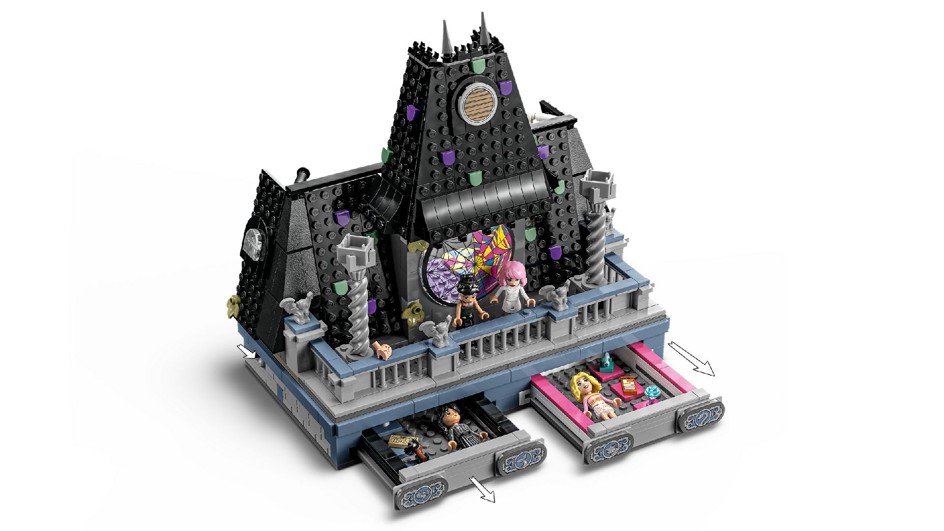 LEGO® Wednesday & Enid's Dorm Room