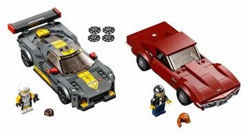 LEGO® Chevrolet Corvette C8.R Race Car and 1968 Chevrolet Corvette