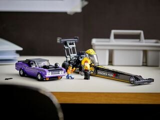 Mopar Dodge//SRT Top Fuel Dragster and 1970 Dodge Challenger T/A
