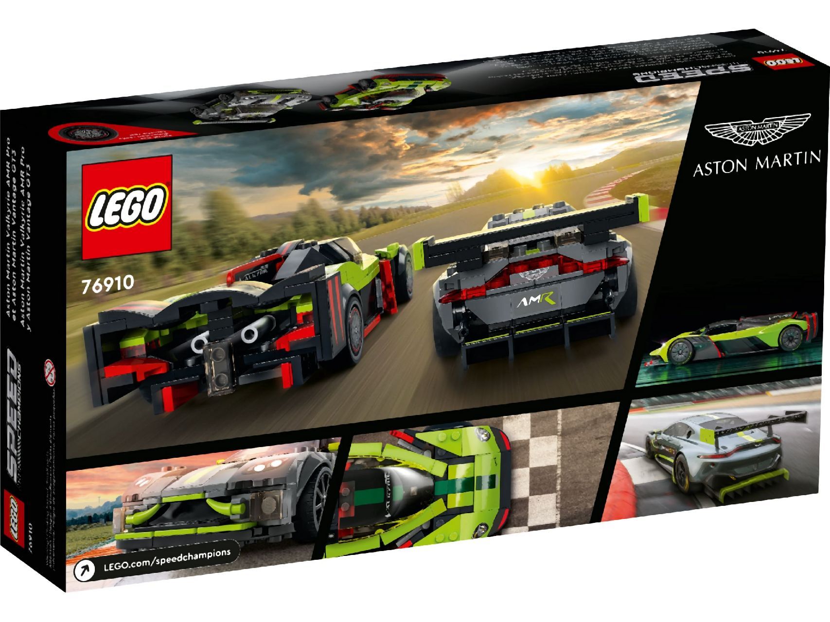 LEGO® Aston Martin Valkyrie AMR Pro and Aston Martin Vantage GT3