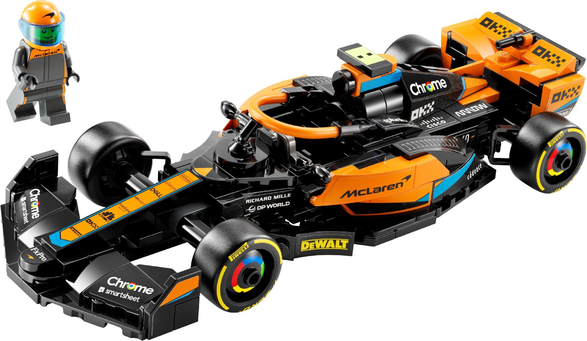 LEGO® 2023 McLaren Formula 1 Race Car