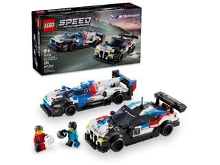 سيارات سباق بي أم دبليو M4 GT3 وبي أم دبليو أم هايبرد V8 من LEGO®