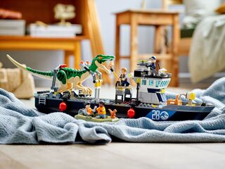 LEGO® Baryonyx Dinosaur Boat Escape