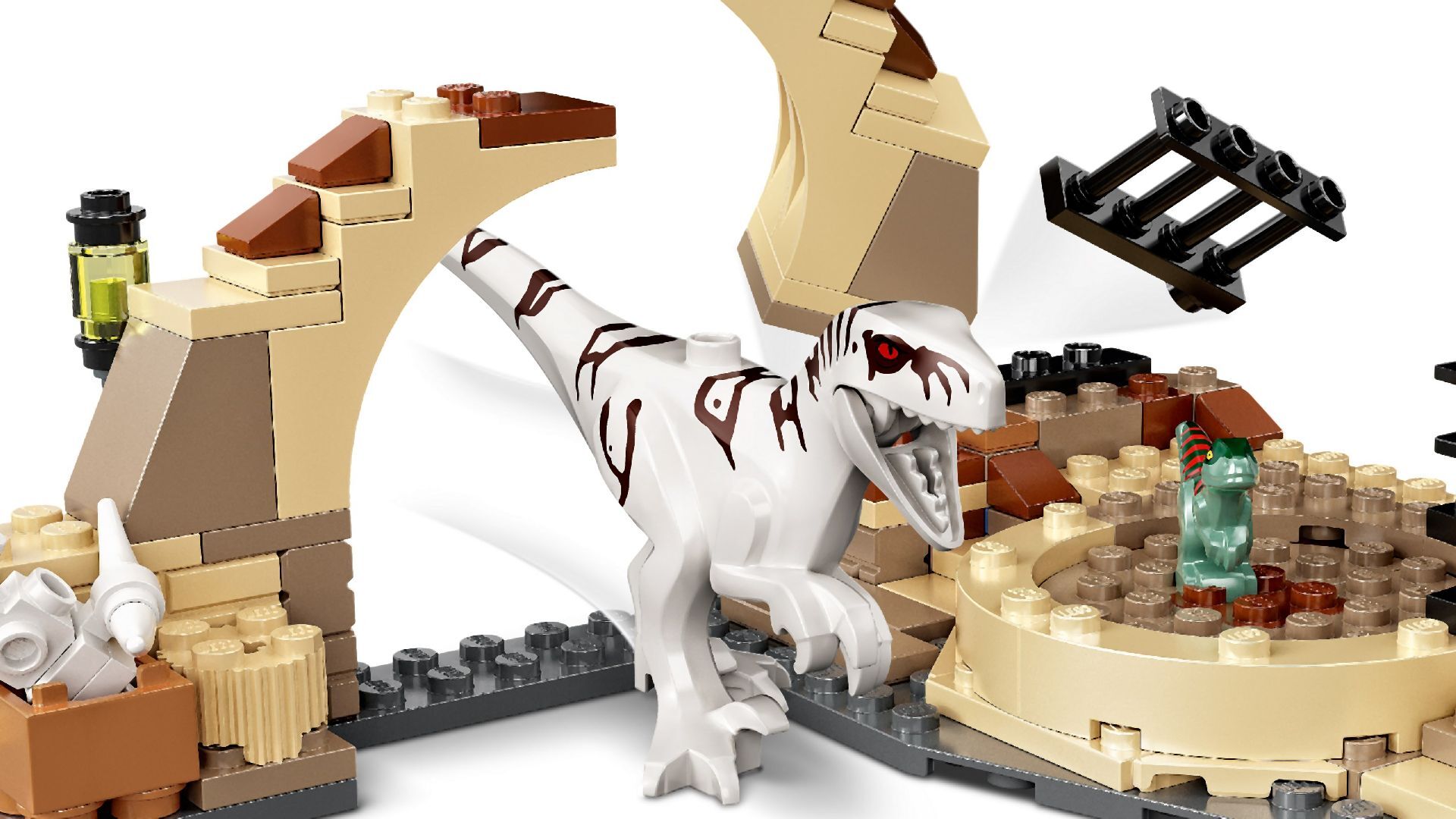 LEGO® Atrociraptor Dinosaur: Bike Chase