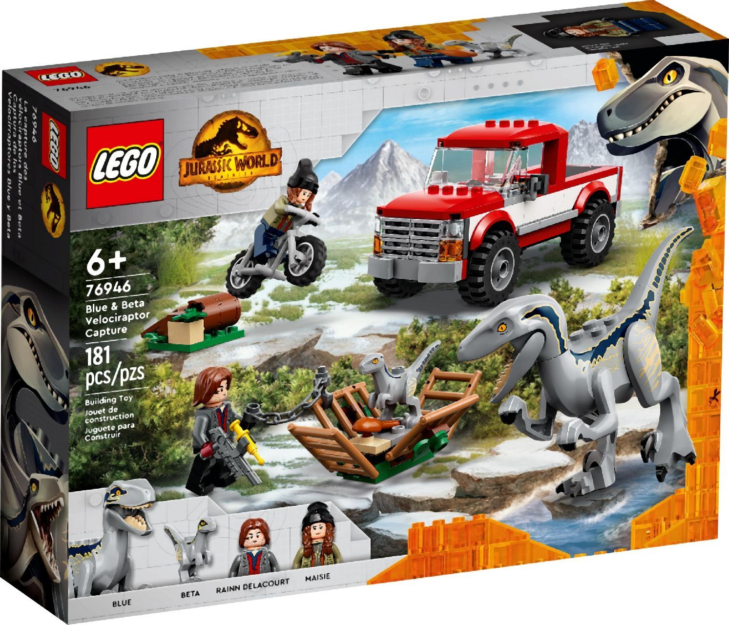 LEGO® Blue & Beta Velociraptor Capture