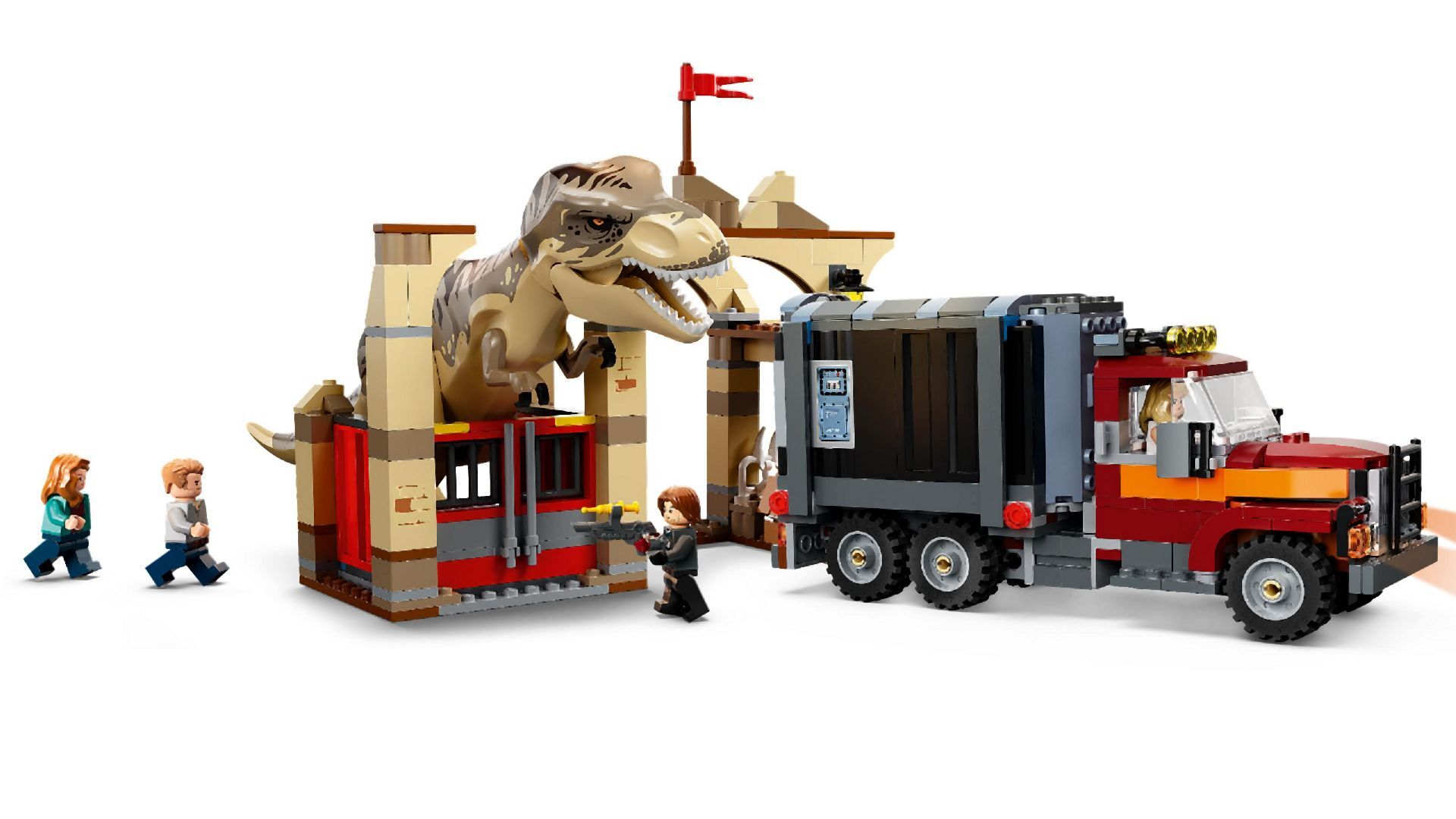 LEGO® T. rex & Atrociraptor Dinosaur Breakout