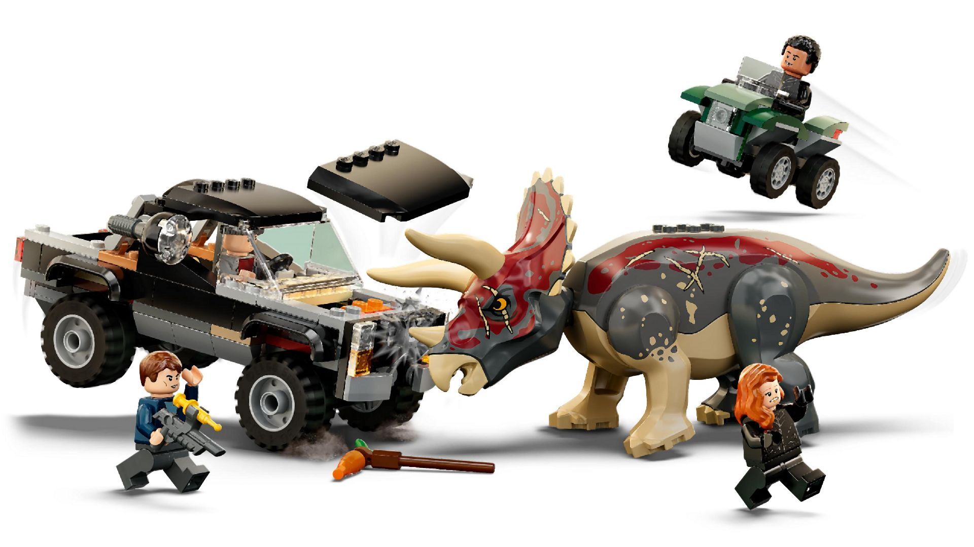 LEGO® Triceratops Pickup Truck Ambush