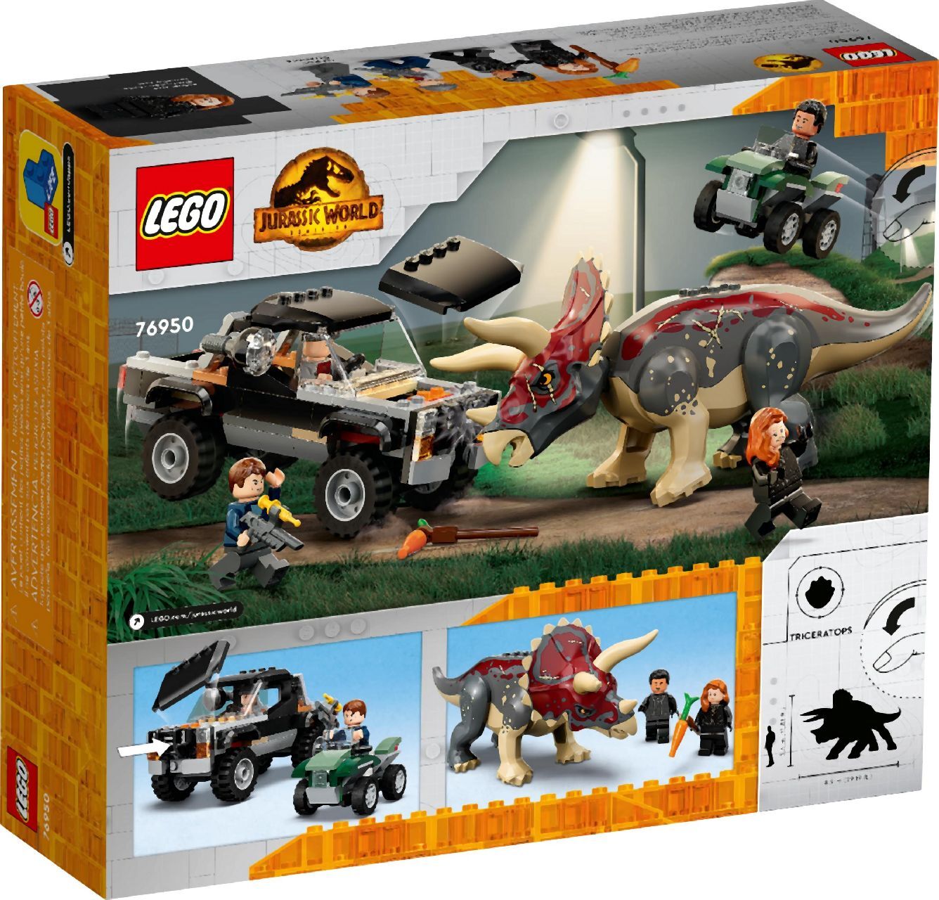 LEGO® Triceratops Pickup Truck Ambush