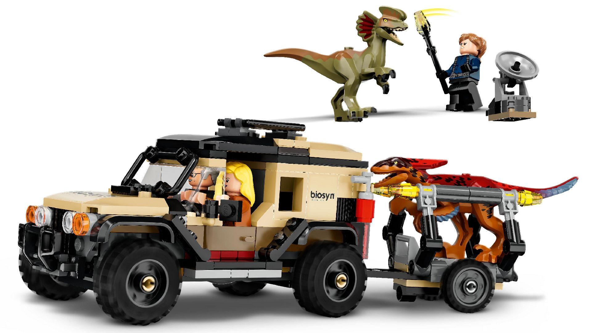 LEGO® Pyroraptor & Dilophosaurus Transport