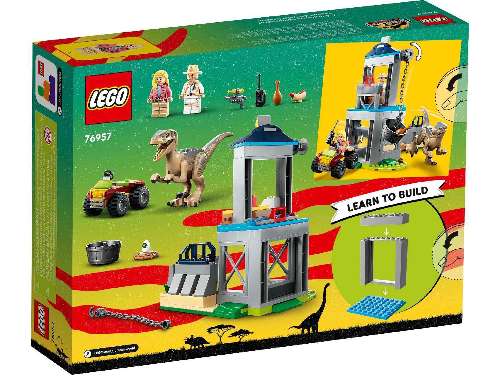 LEGO® Velociraptor Escape