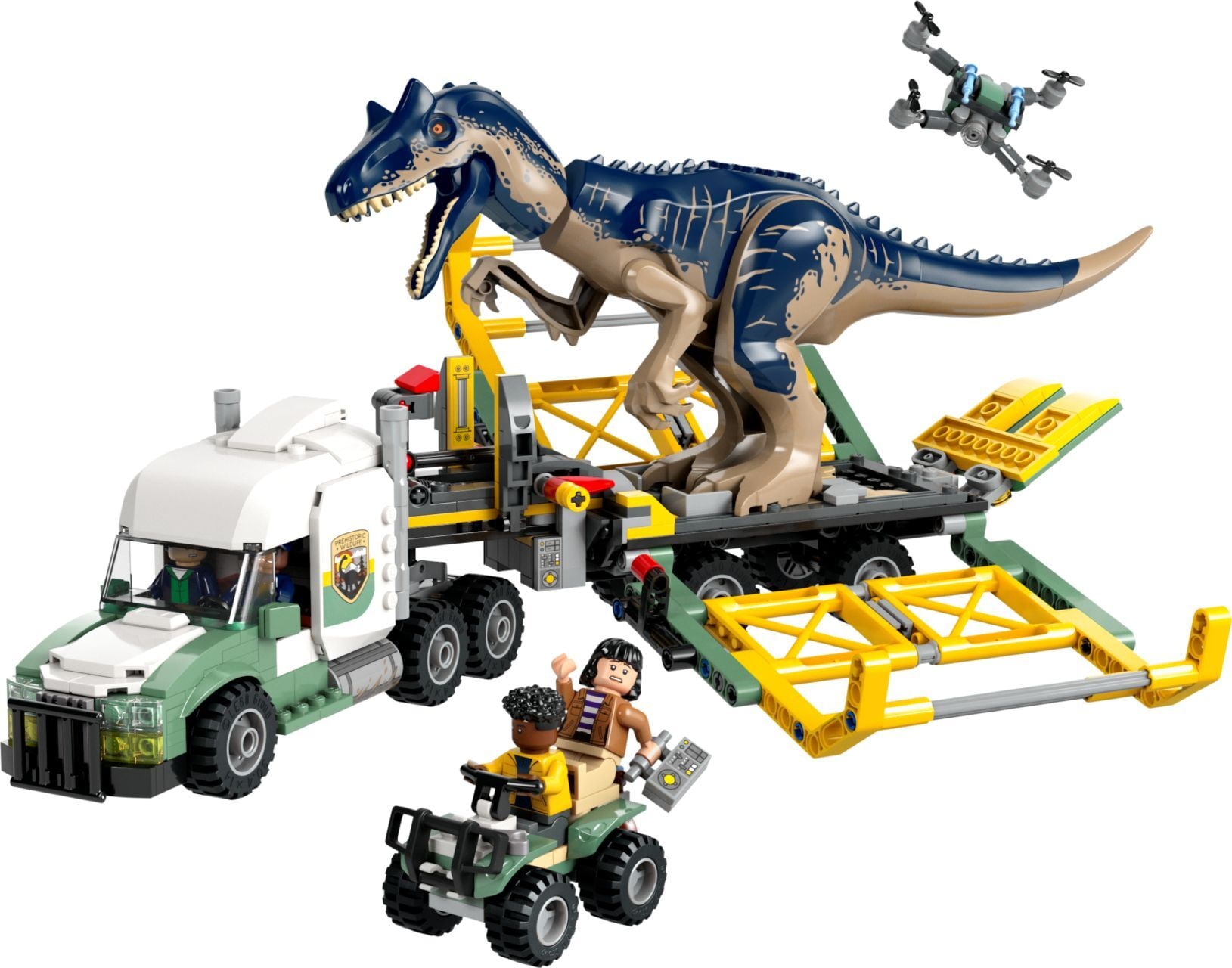 LEGO® Dinosaur Missions: Allosaurus Transport Truck