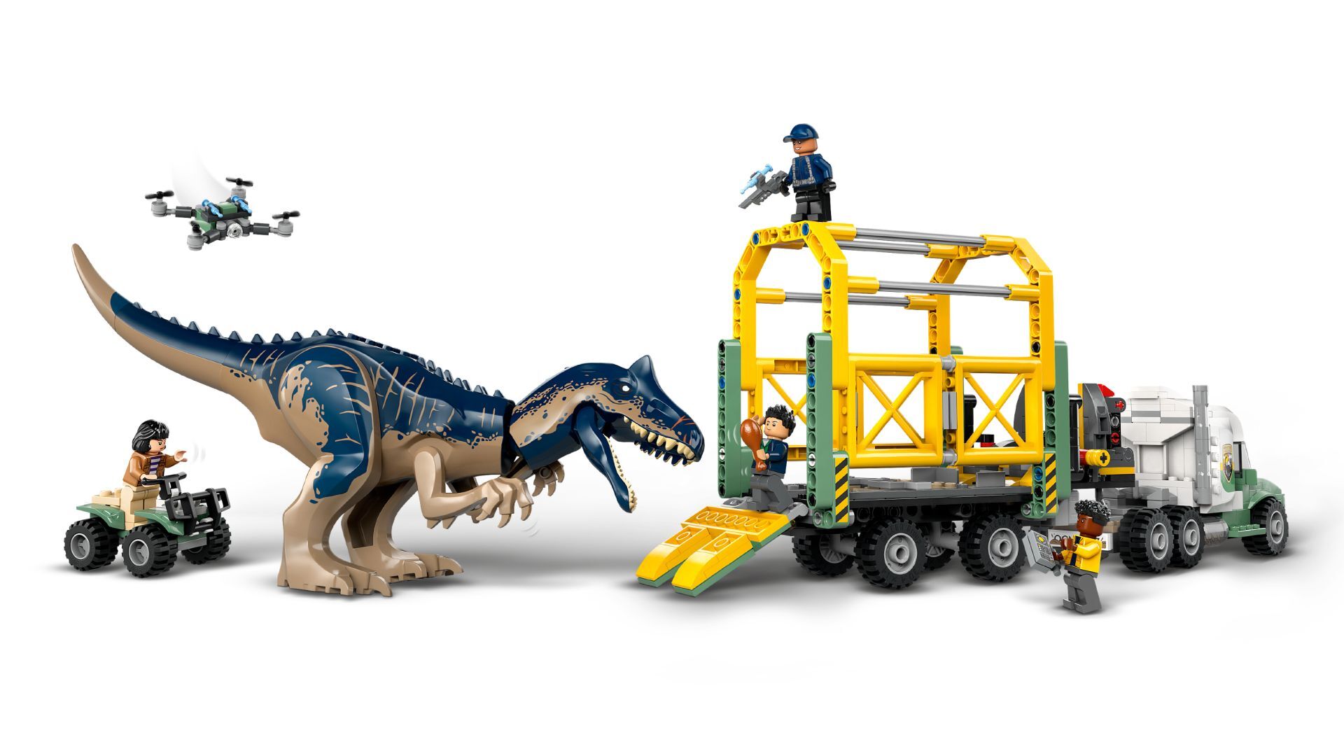 LEGO® Dinosaur Missions: Allosaurus Transport Truck