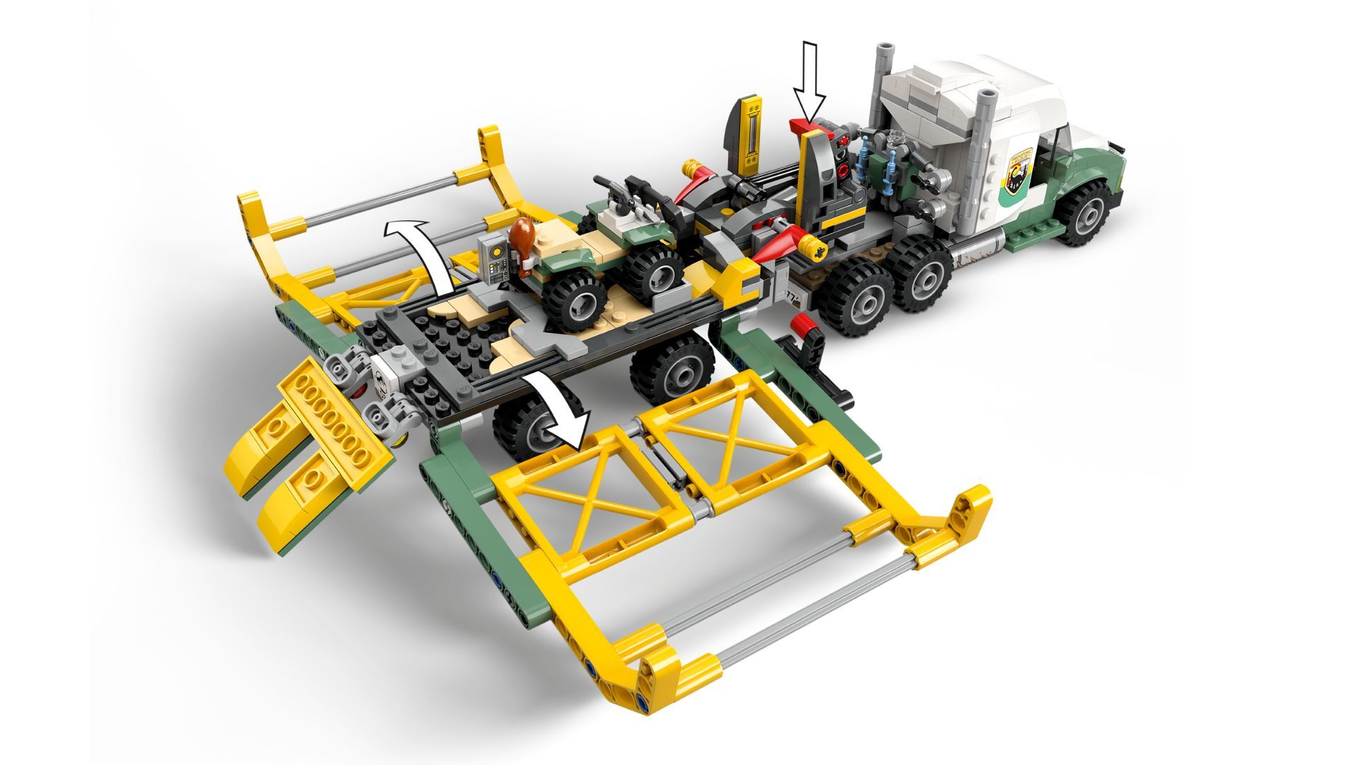 LEGO® Dinosaur Missions: Allosaurus Transport Truck