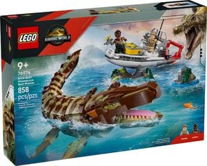 LEGO® Brick-Built Mosasaurus Boat Mission