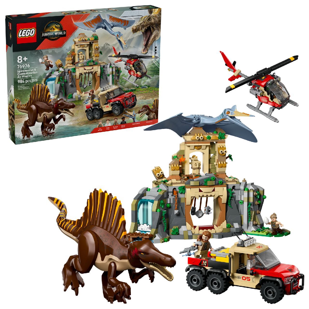 LEGO® Spinosaurus & Quetzalcoatlus Air Mission