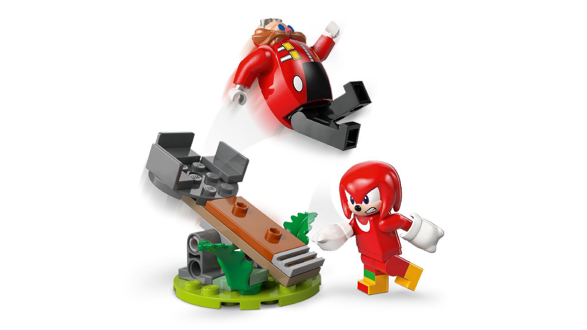 LEGO® Knuckles vs. Dr. Eggman Egg Crusher Mech