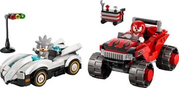 LEGO® Silver's Car vs. Knuckles' Monster Truck