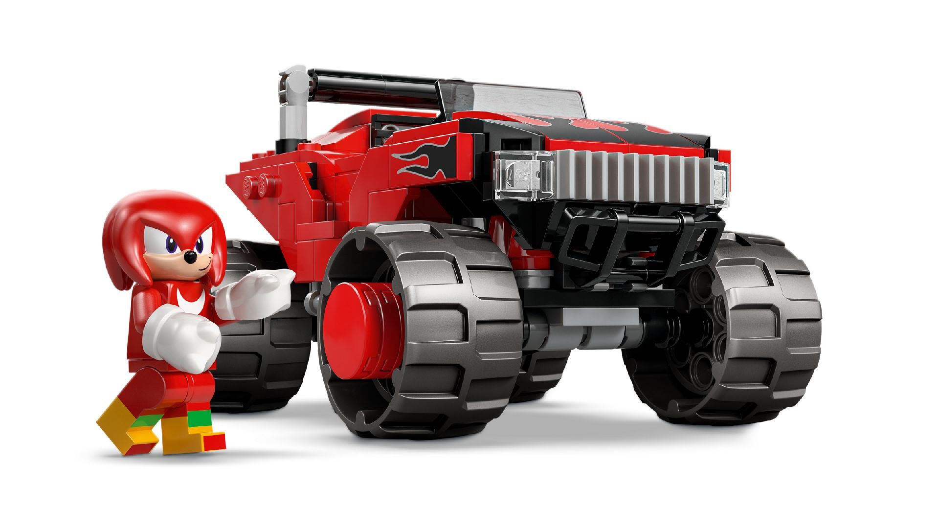 LEGO® Silver's Car vs. Knuckles' Monster Truck