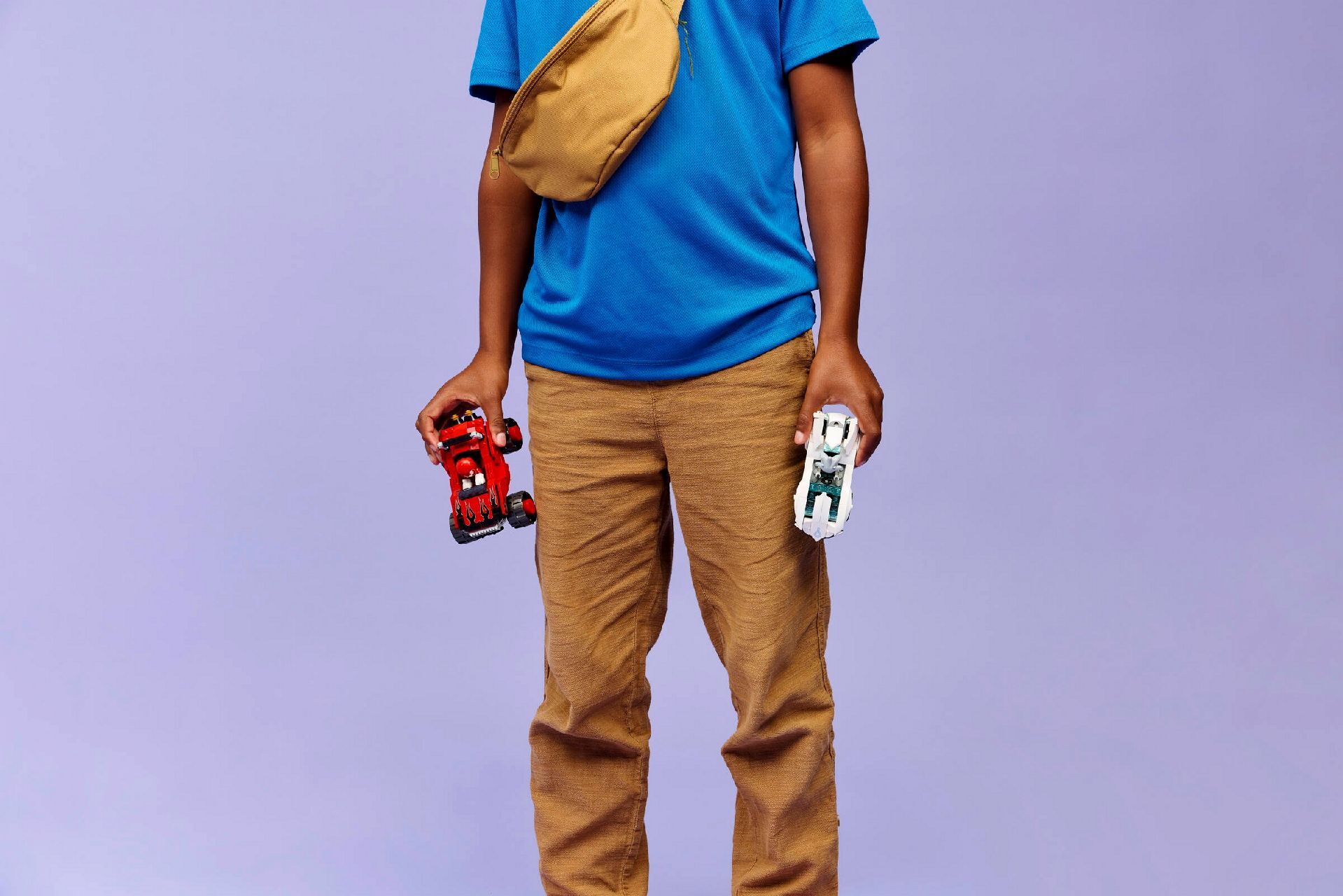 LEGO® Silver's Car vs. Knuckles' Monster Truck