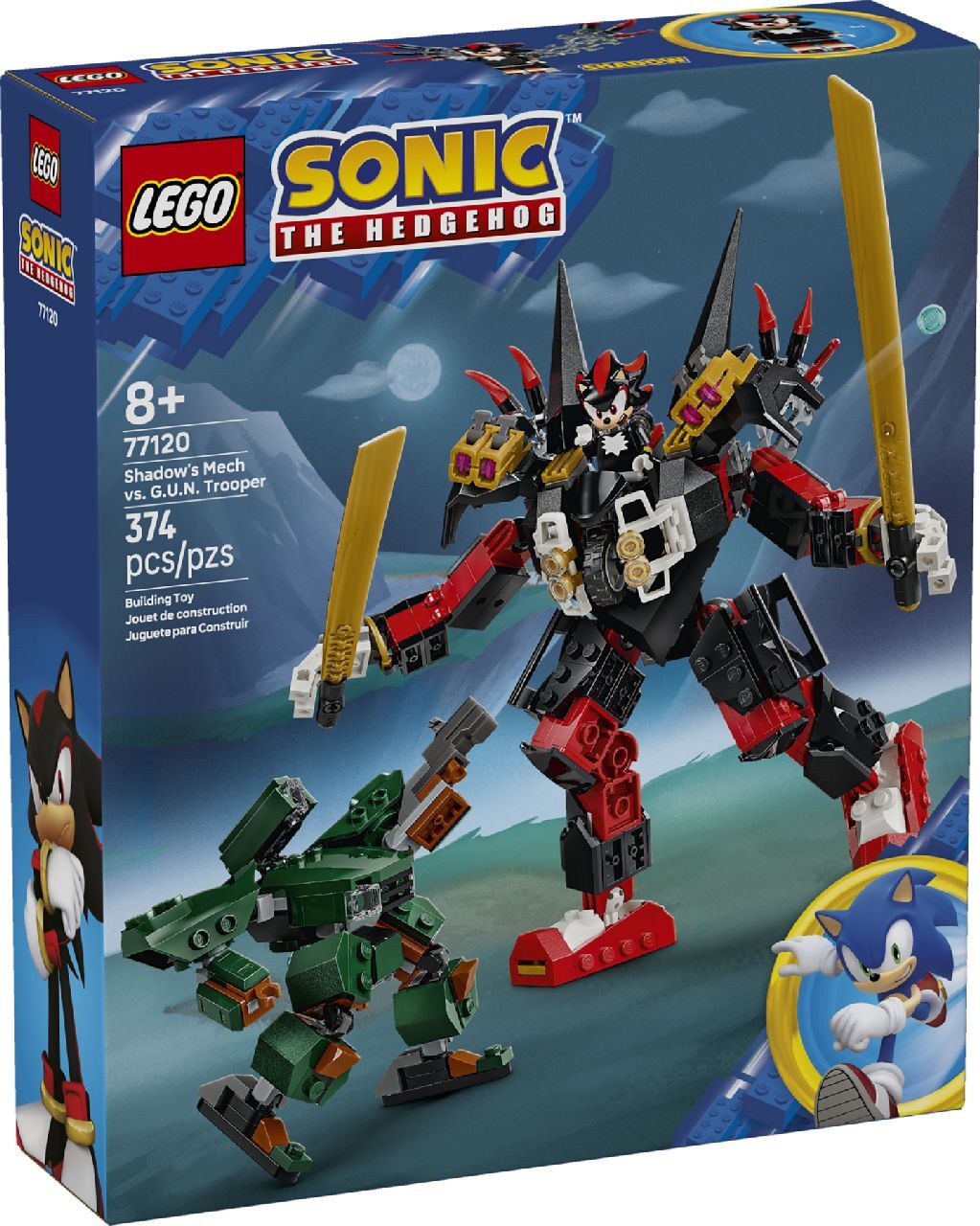 LEGO® Shadow's Mech vs. G.U.N. Trooper