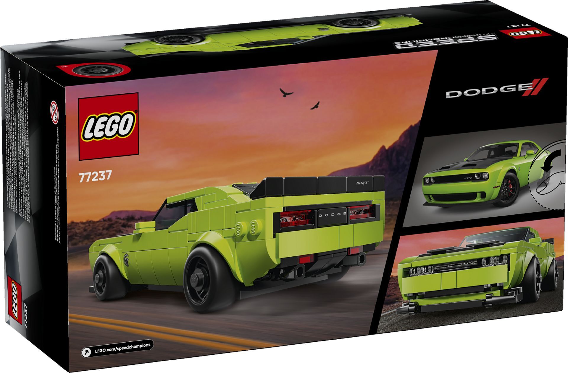 LEGO® Dodge Challenger SRT Hellcat Sports Car