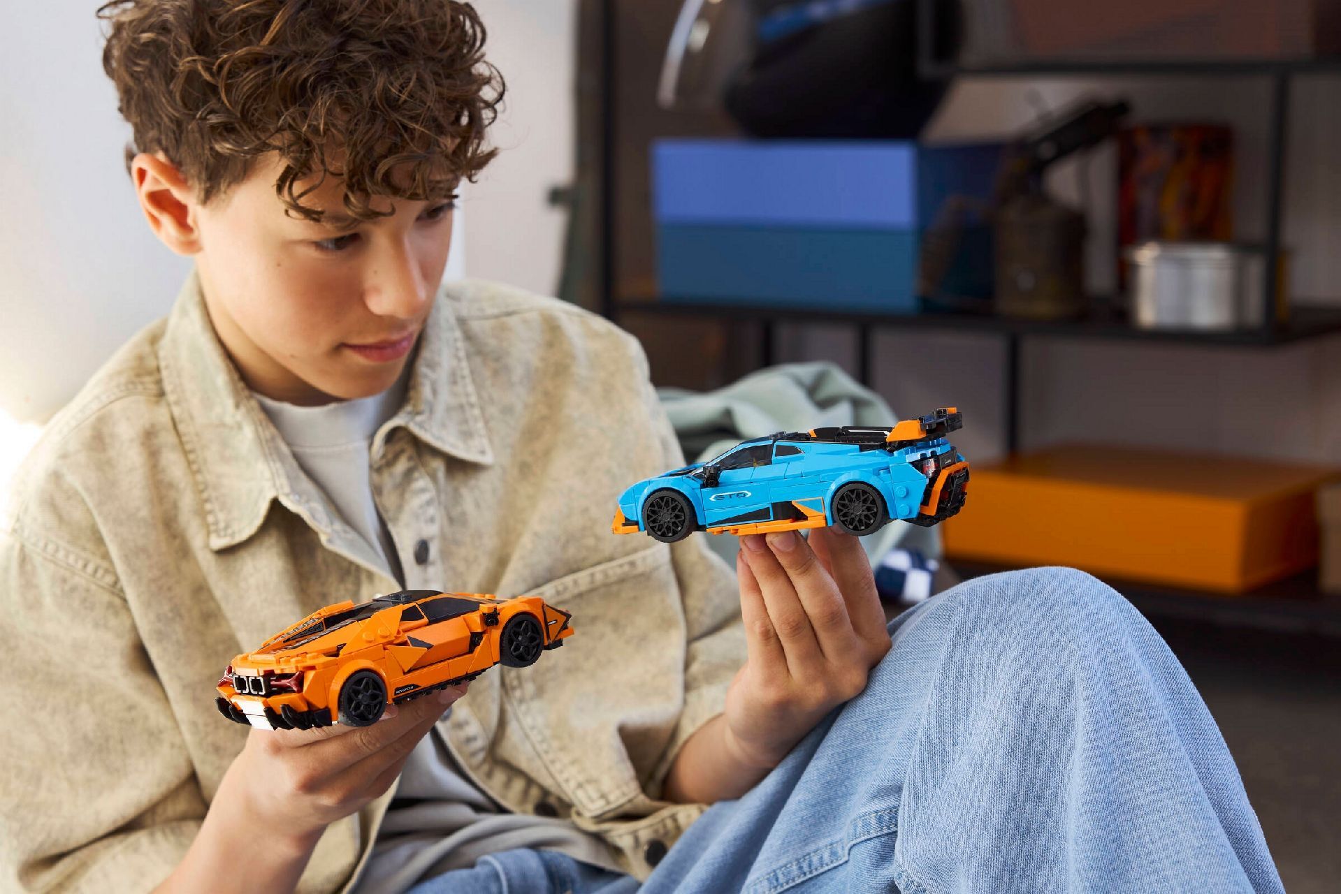 LEGO® Lamborghini Revuelto & Huracán STO
